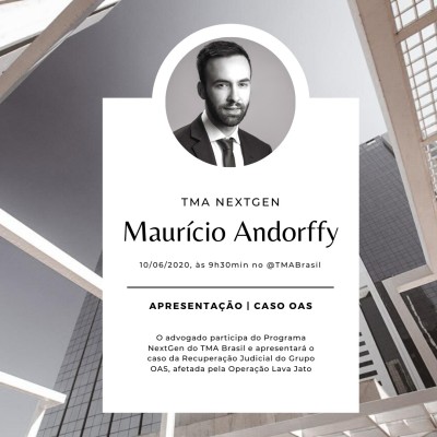 Recupera&ccedil;&atilde;o Judicial do Grupo OAS - O advogado Mauricio Andorffy de Souza,&nbsp;integrante da equipe Alo&iacute;sio Zimmer Advogados, apresentar&aacute; por meio das plataformas online do TMA Brasil (@tmabrasil) o caso de Recupera&ccedil;&atilde;o Judicial do Grupo OAS.⁣ A live acontecer&aacute; no Youtube, na p&aacute;gina do TMA Brasil.⁣No &acirc;mbito do direito p&uacute;blico, os dirigentes da OAS foram acusados de participar de esquemas de corrup&ccedil;&atilde;o na Petrobr&aacute;s no &acirc;mbito da Opera&ccedil;&atilde;o Lava Jato, ainda no ano de 2014. Em 2019, o Grupo OAS firmou acordo de leni&ecirc;ncia no valor de R$ 1,9 bilh&otilde;es. ⁣⁣Mauricio Andorffy de Souza&nbsp;participa do programa NextGen do TMA Brasil, composto por profissionais de at&eacute; 34 anos com destacada atua&ccedil;&atilde;o na &aacute;rea de Recupera&ccedil;&atilde;o Judicial no pa&iacute;s. O TMA (Turnaround Management Association) &eacute; uma prestigiada associa&ccedil;&atilde;o fundada nos EUA e presente em 56 pa&iacute;ses, contando com mais de 8.300 associados ao redor do mundo.⁣⁣Diante da grave crise econ&ocirc;mica que assola o mundo, nossa equipe est&aacute; preparada para auxiliar no processo de soerguimento econ&ocirc;mico, sendo a recupera&ccedil;&atilde;o judicial um importante instrumento jur&iacute;dico para atingirmos este objetivo.⁣
Acesse a Apresenta&ccedil;&atilde;o no link abaixo.

Por Alo&iacute;sio Zimmer Advogados